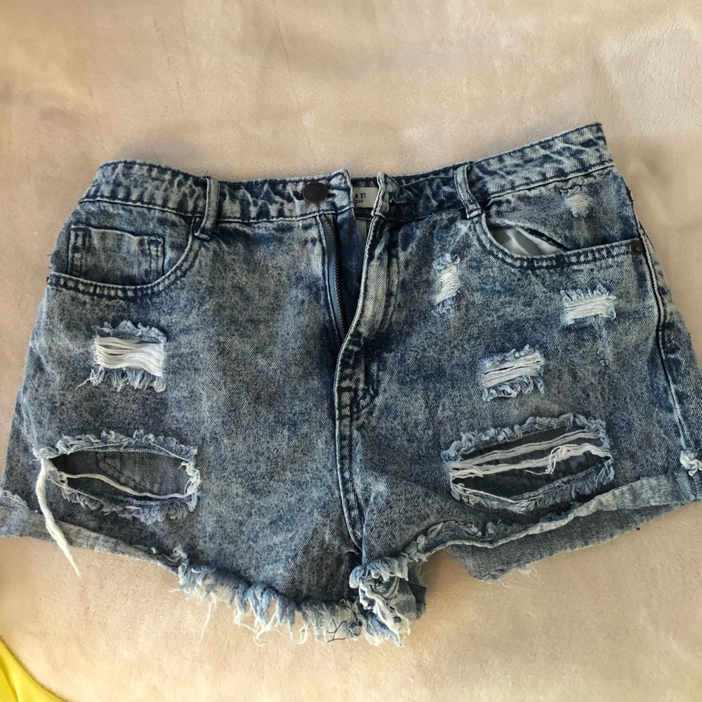 Forever 21 denim shorts